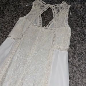 Gorgeous white lace maxi